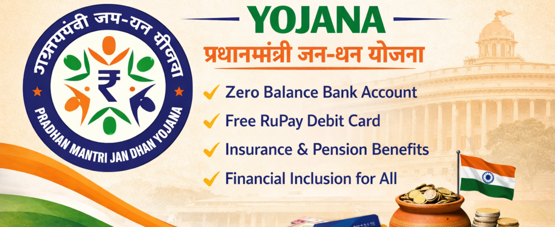 PM Jan Dhan Yojana (PMJDY)